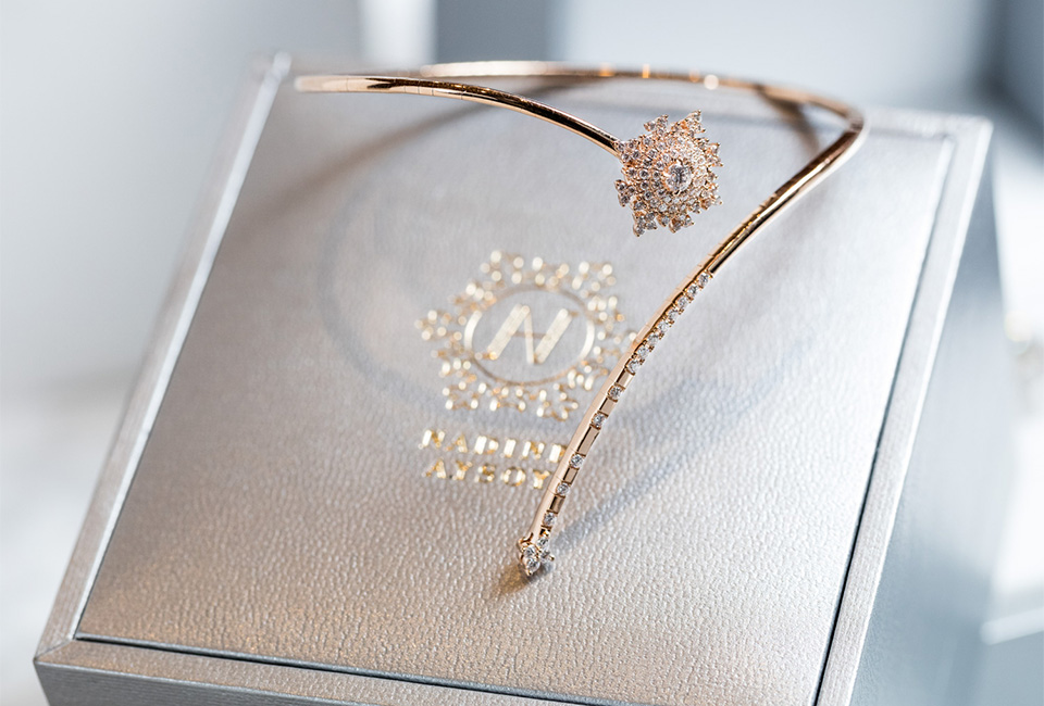 Branding & Corporate Identity for Nadine Aysoy Jewellery by Ksenia Smirnova, 15:03 design