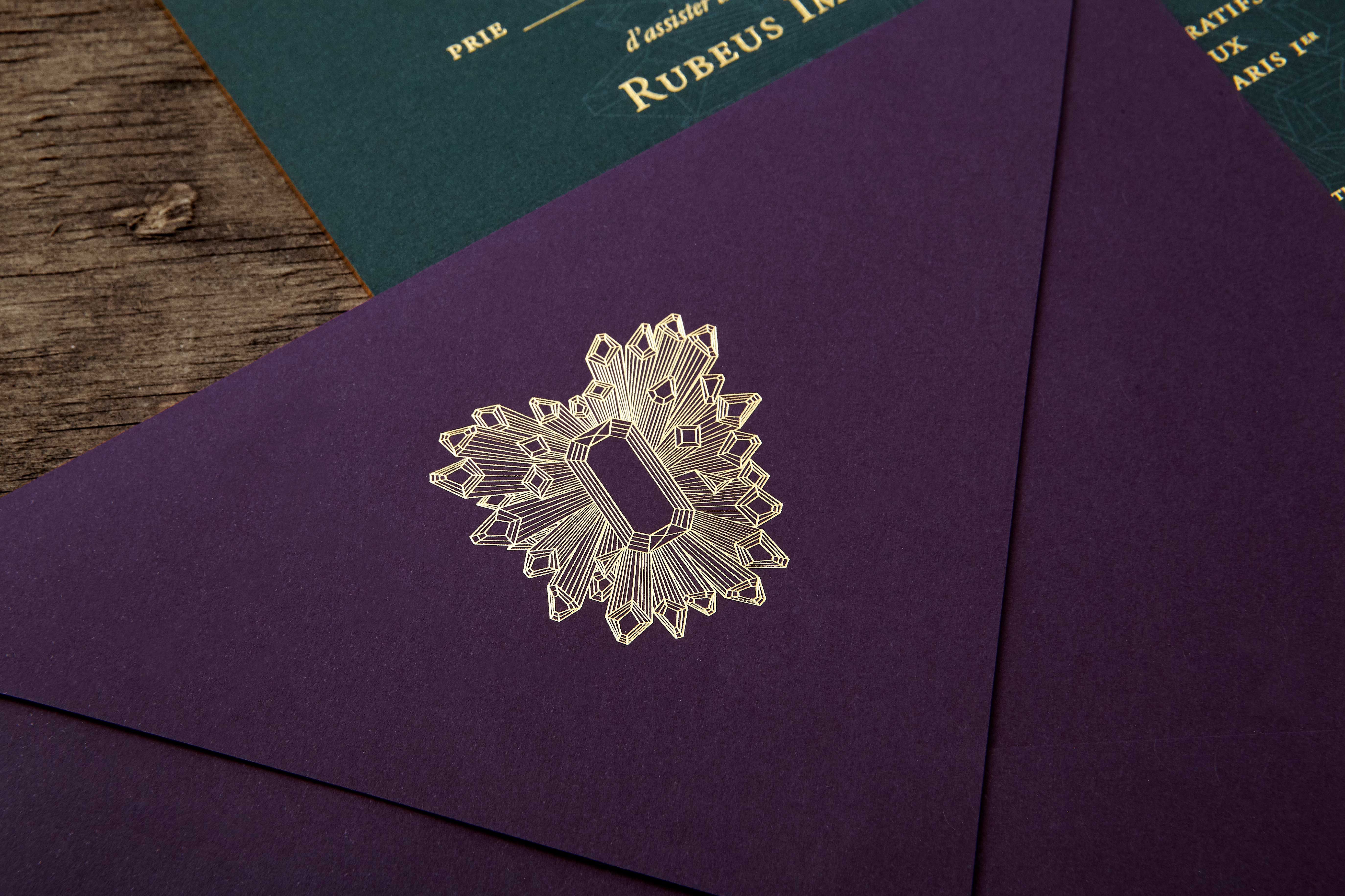 Branding and corporate identity for Rubeus Imperial Alexandrite Collection, Rubeus Milano, Ksenia Smirnova, 1503 Design